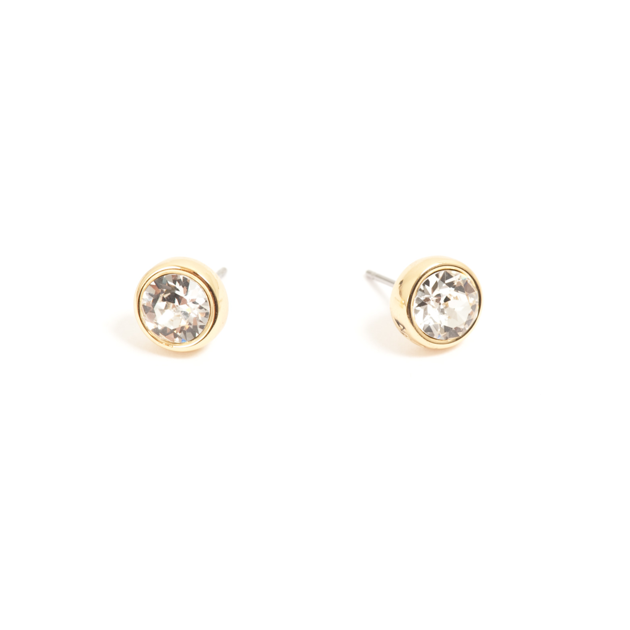 A&C Earrings with Crystal Stud