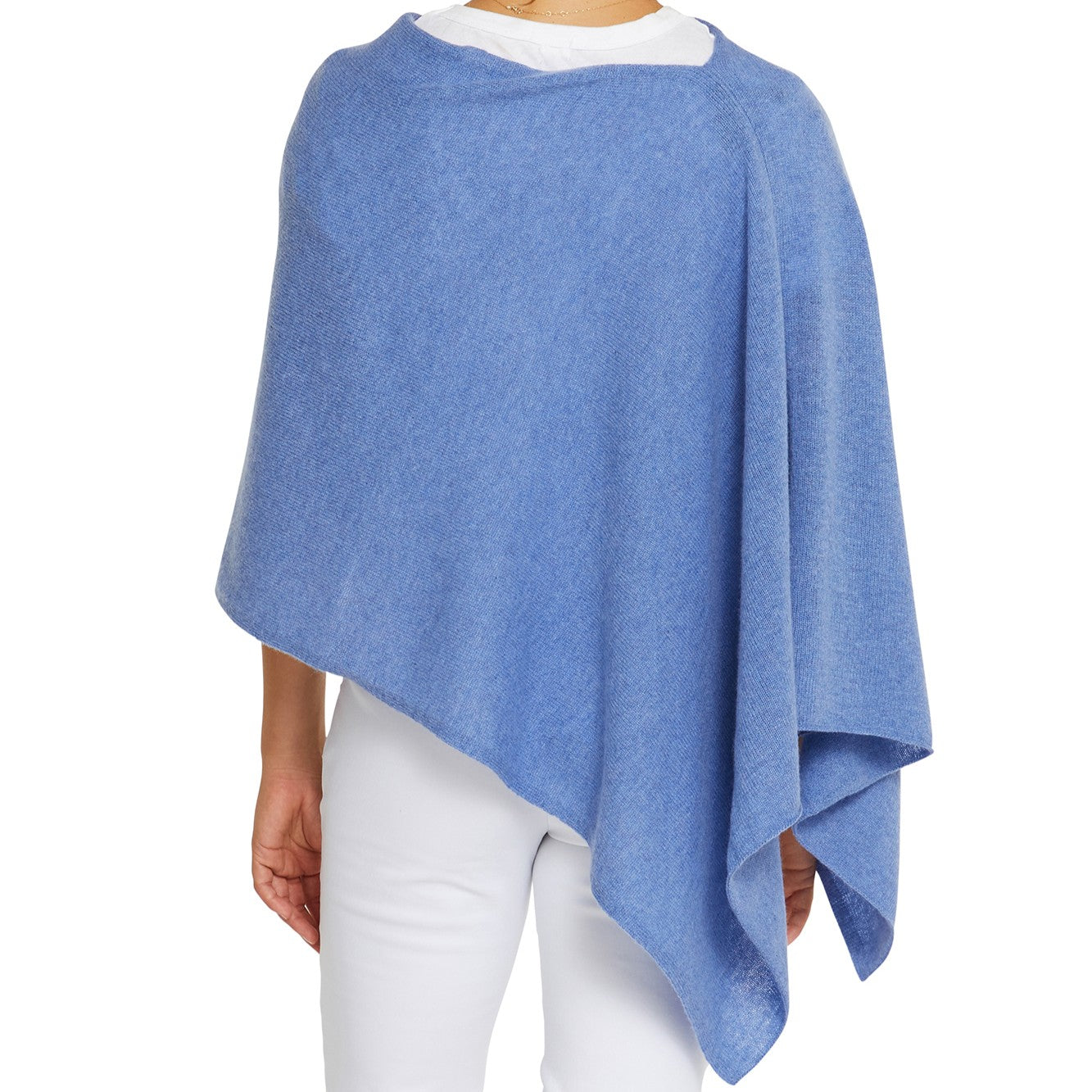 Cashmere Wrap CORNFLOWER BLUE