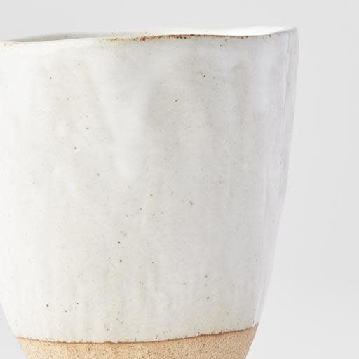 Large Cup in White glaze