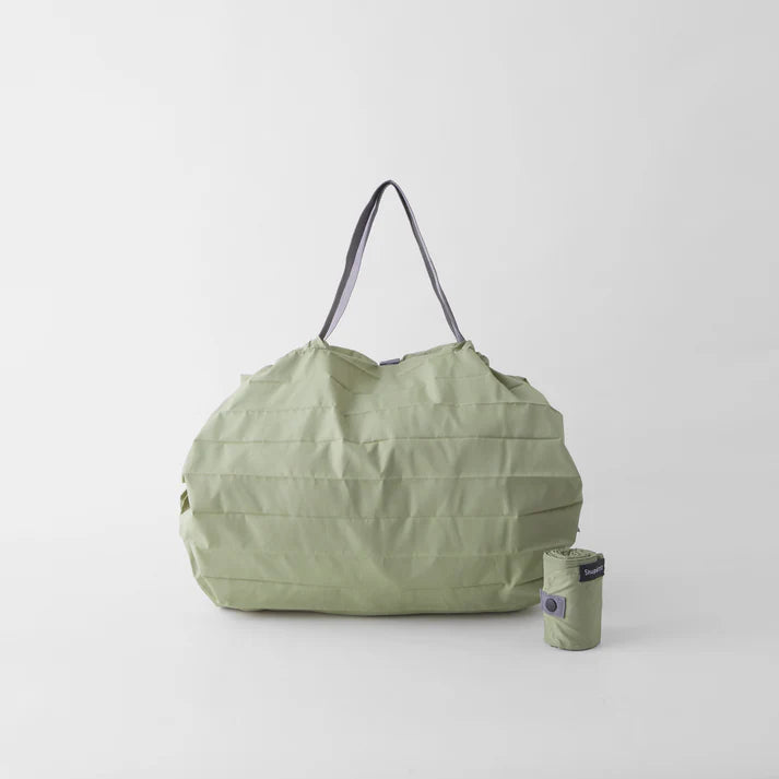 Shupatto Compact Foldable Shopping Bag - Forest Light Khaki