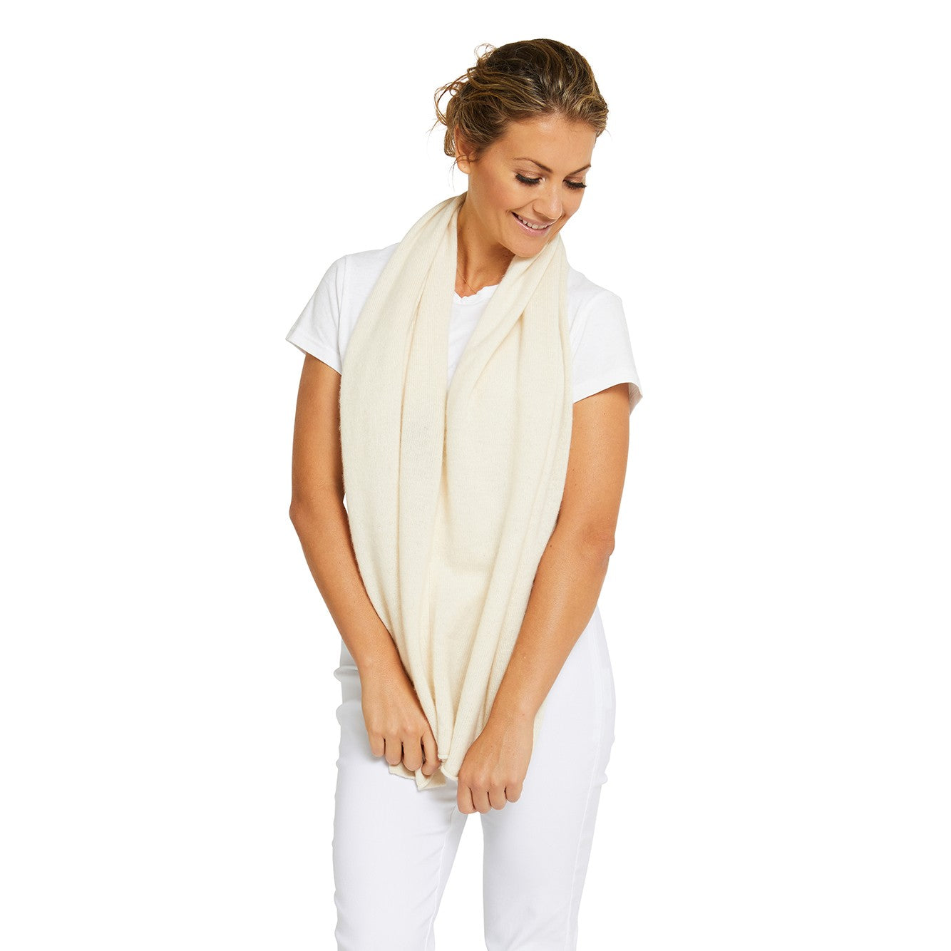 Cashmere Wrap SNOW