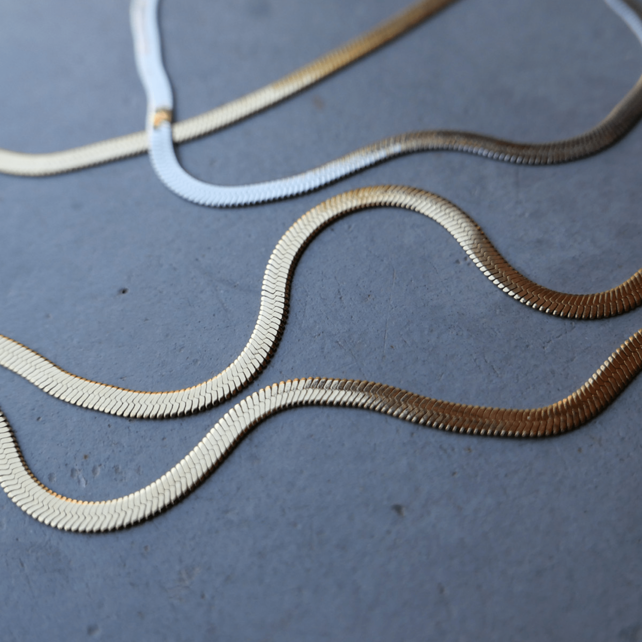 A&C Oslo Necklace Snake Chain - Whatever We Like -