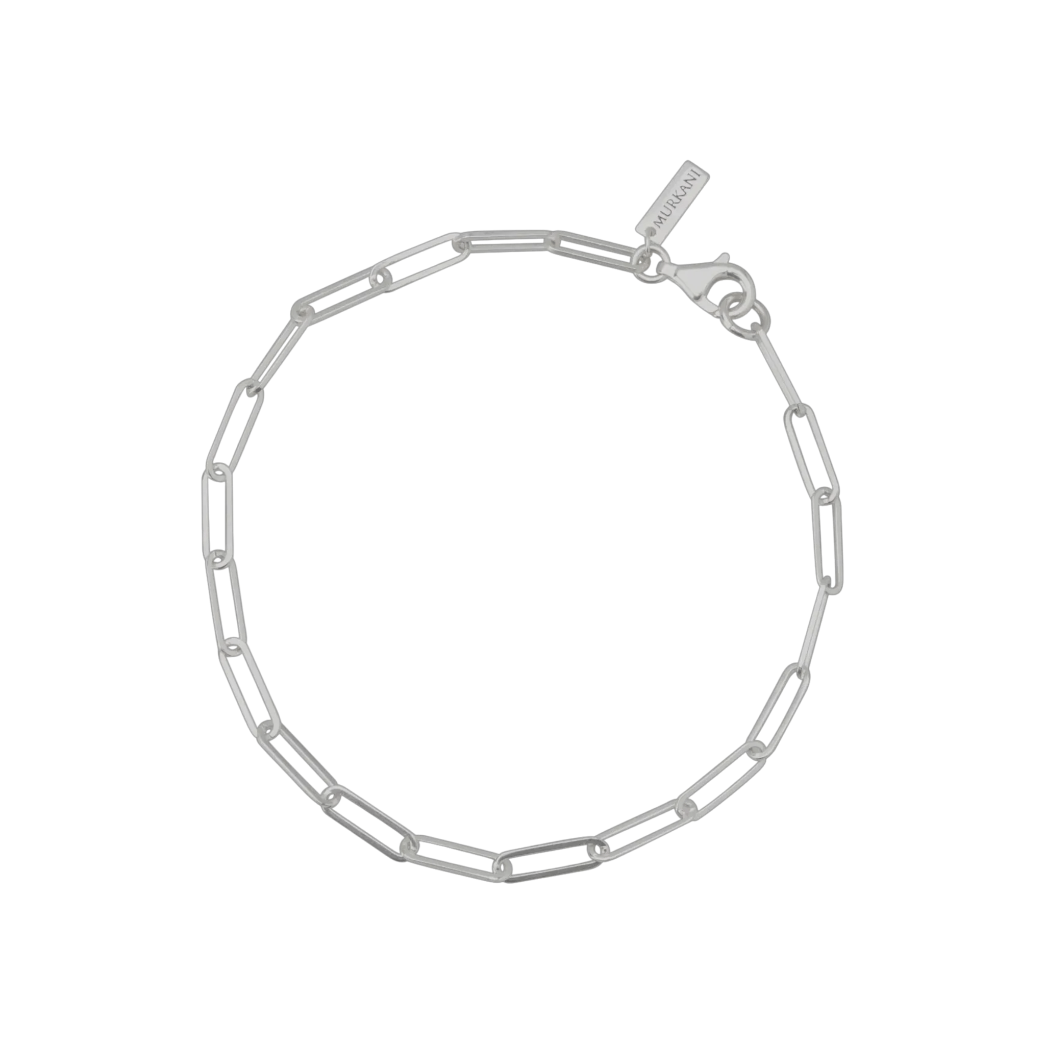 Anchor Bracelet Sterling Silver (22cm) - Whatever We Like -