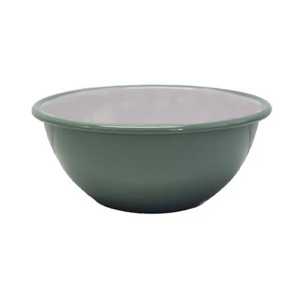 Enamel Bowl 26cm Tarragon - Whatever We Like -