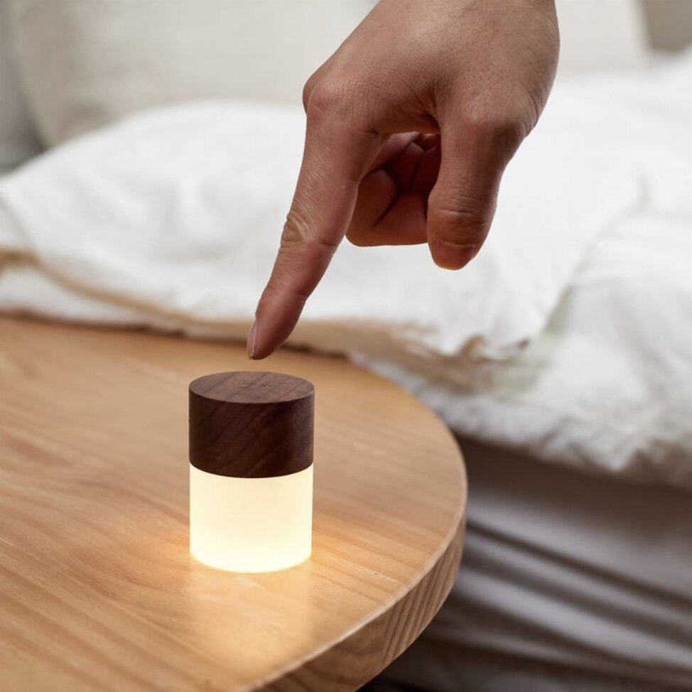 Lamp Lemelia Walnut - Whatever We Like -