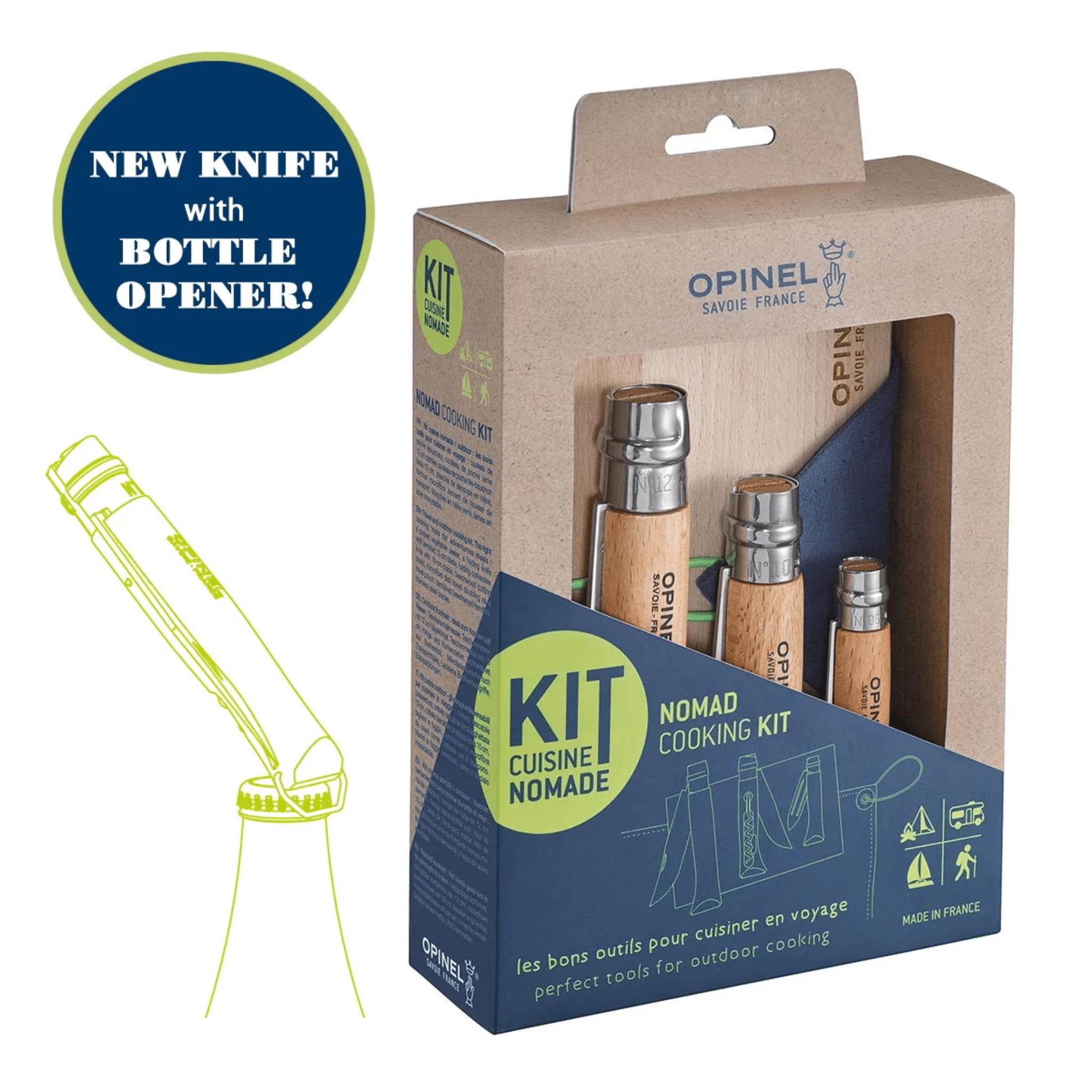 Opinel Nomad Cooking Kit - Whatever We Like -