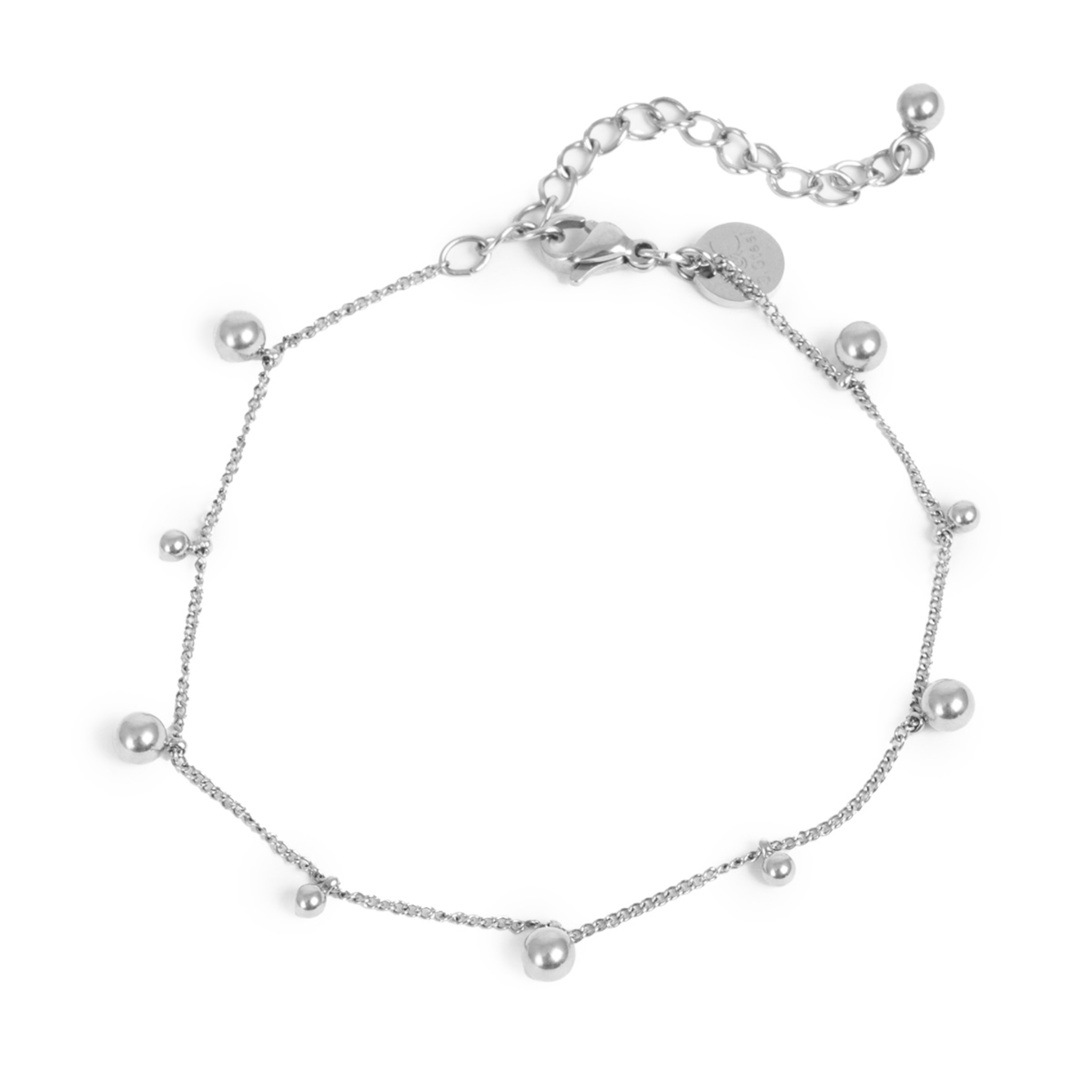 A&C Oslo Steel Bracelet w Mini Ball Drops