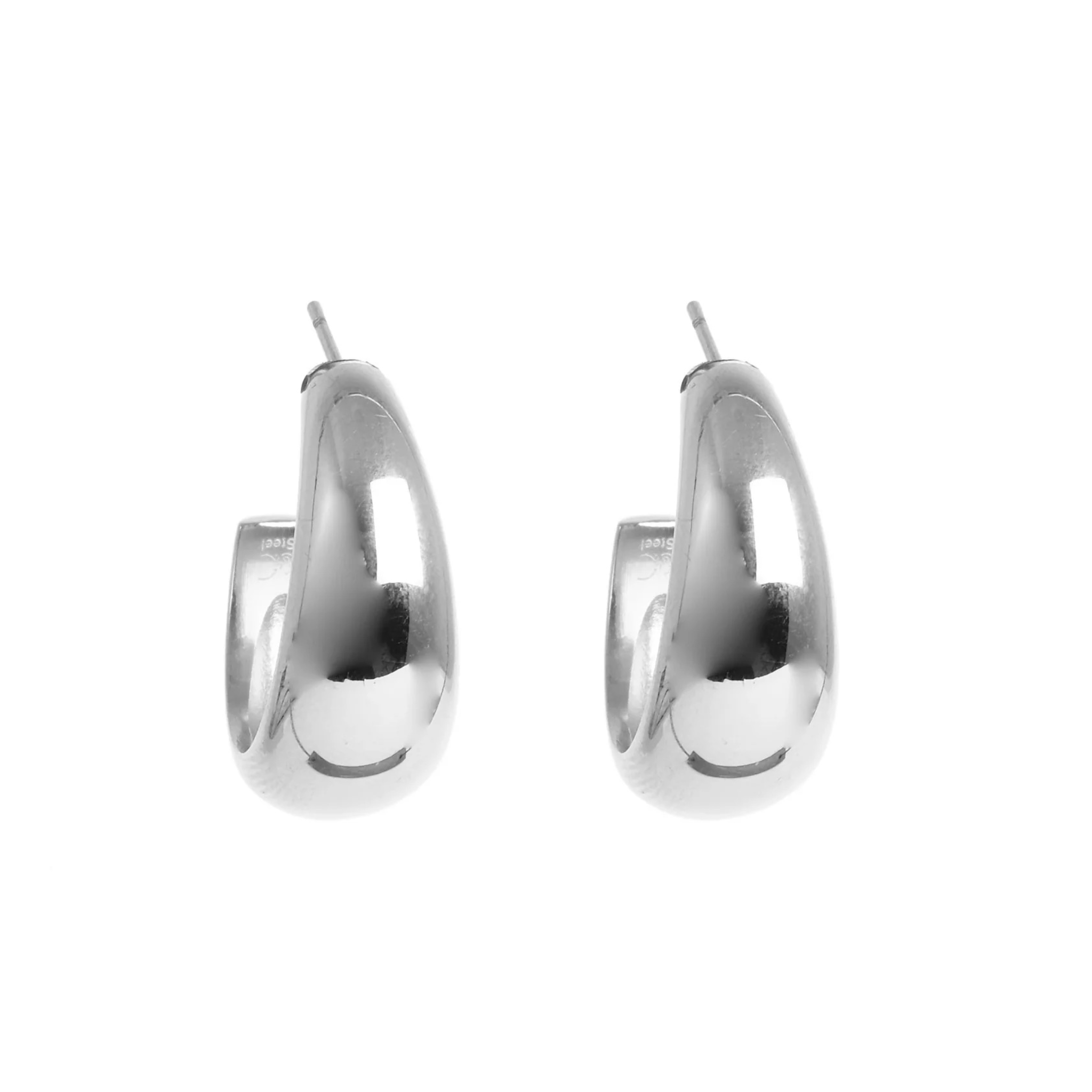 A&C Earrings Pure Steel Soft Style
