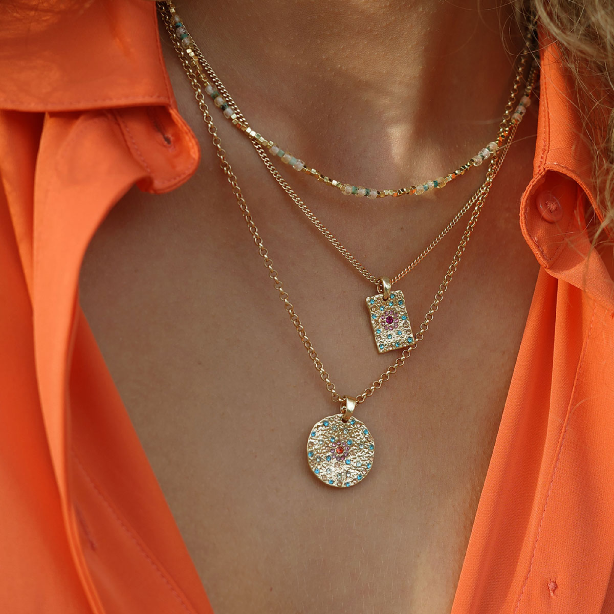 A&C Necklace "Wild Nature" Beads