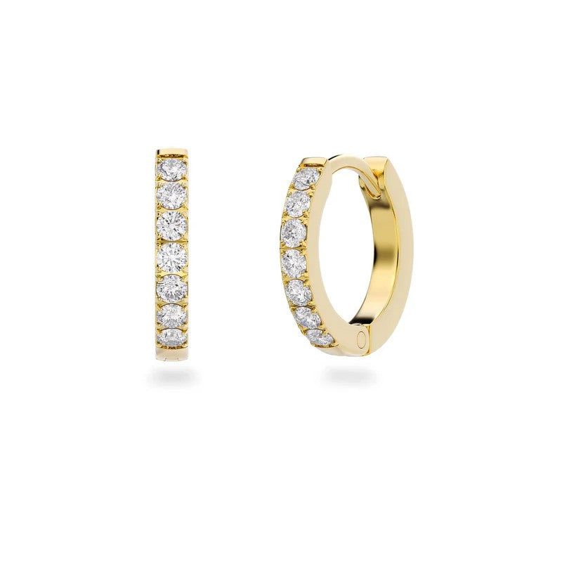 Glow Hoops MED Gold