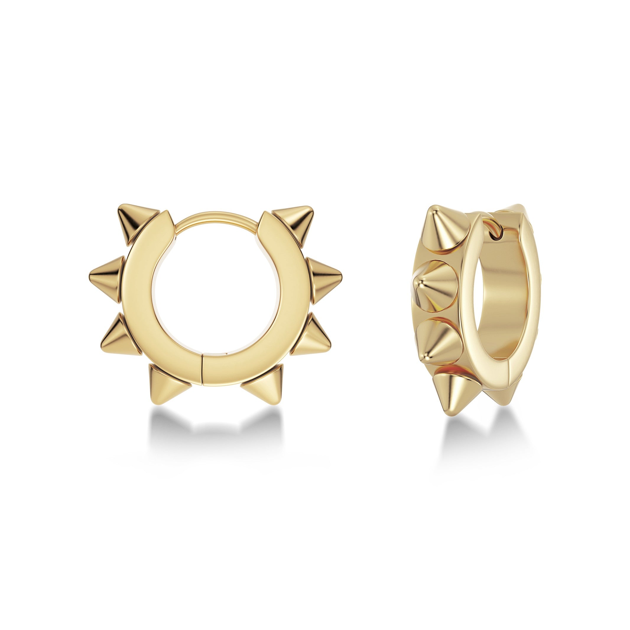 Peak Hoops Icon MED Gold