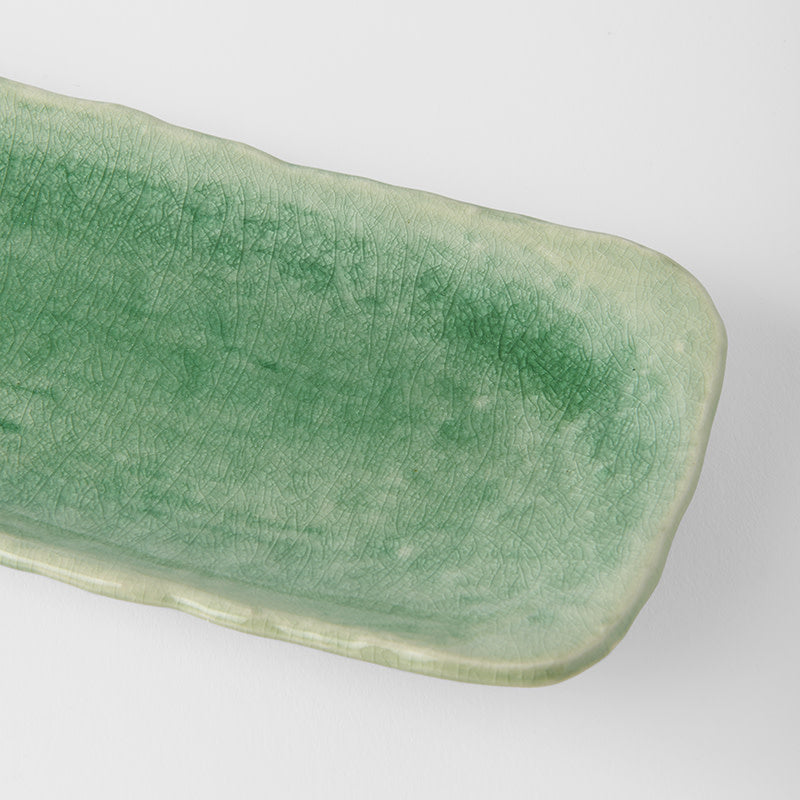 Sashimi Plate in Sea Green
