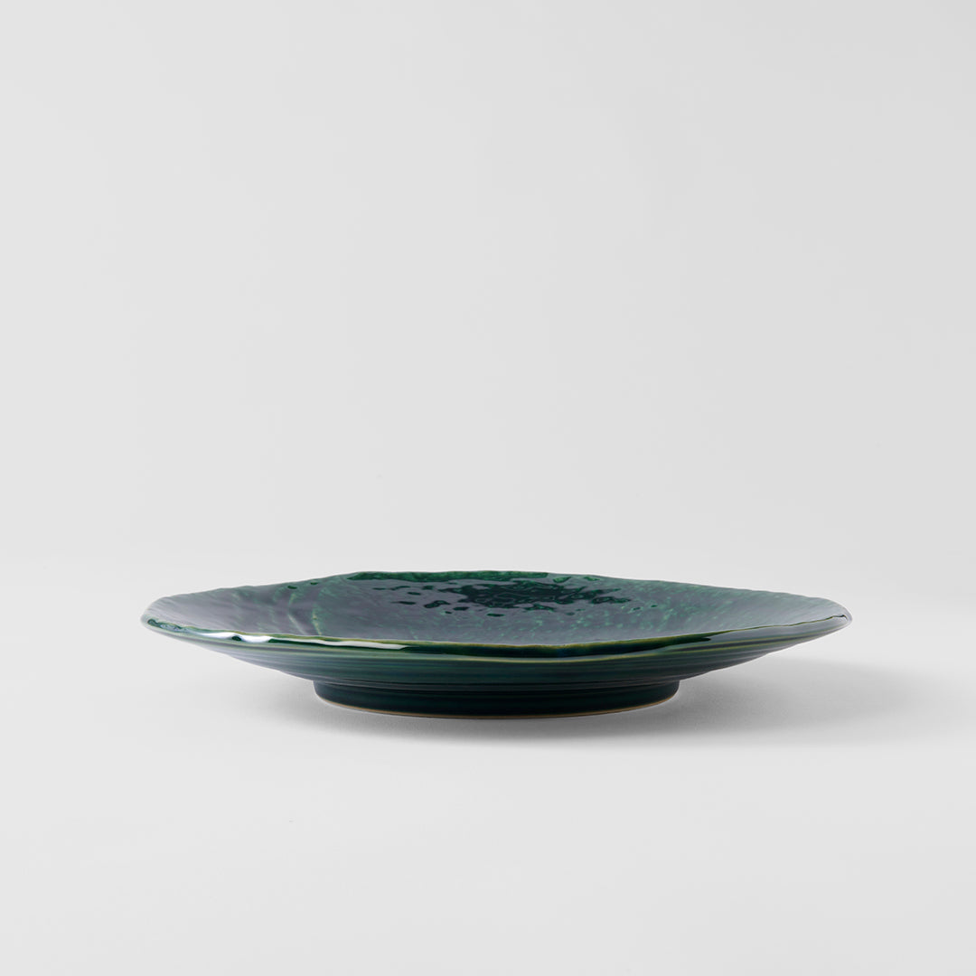 Green Oribe Serving Plate