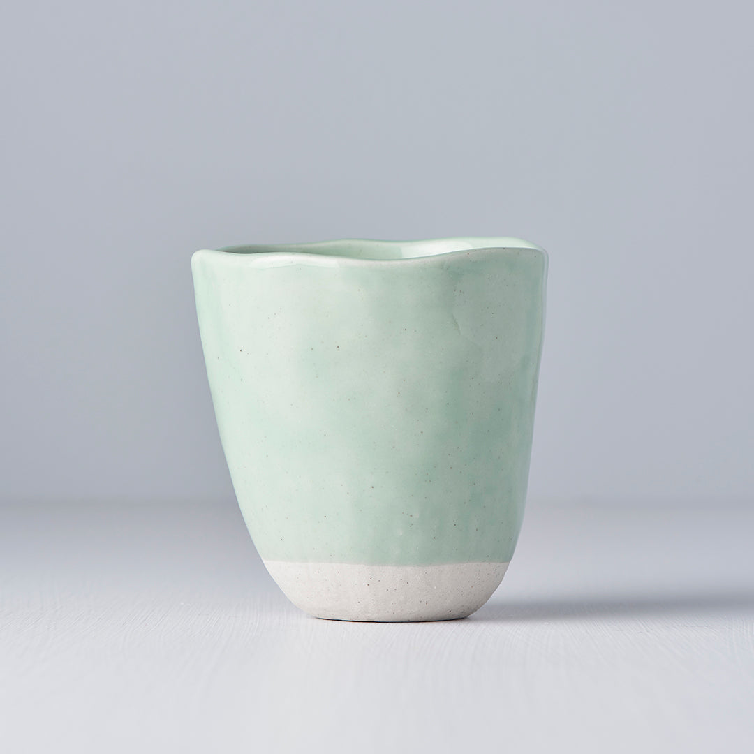 Large Cup in Light Teal Glaze