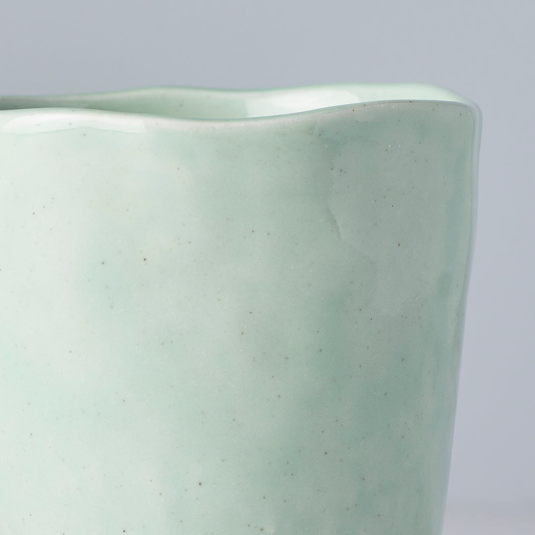 Large Cup in Light Teal Glaze