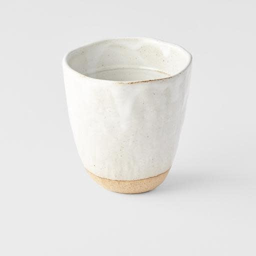 Large Cup in White glaze