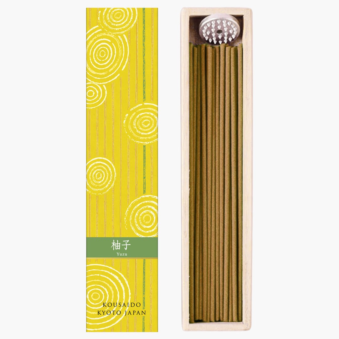 Japanese Incense by Kousaido. Hyakuraku-Kou Yuzu