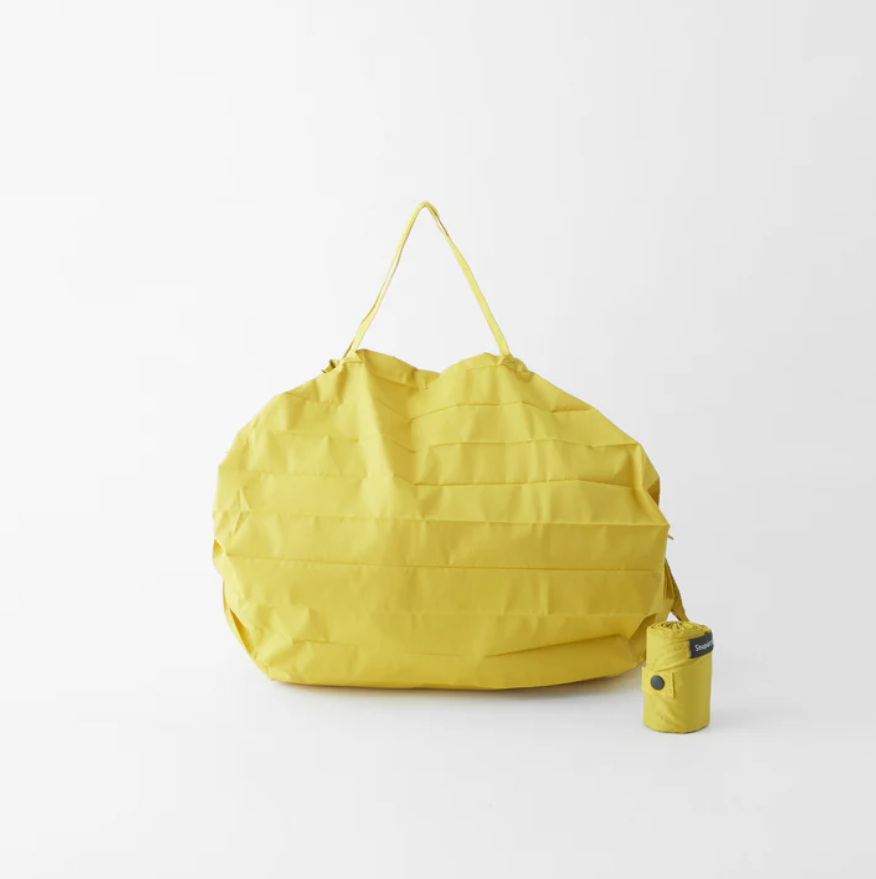 Shupatto Compact Foldable Shopping Bag - Mustard Yellow