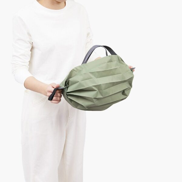 Shupatto Compact Foldable Shopping Bag - Forest Light Khaki