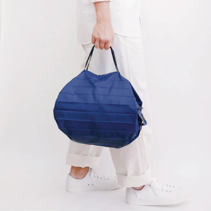 Shupatto Compact Foldable Shopping Bag - Night Blue