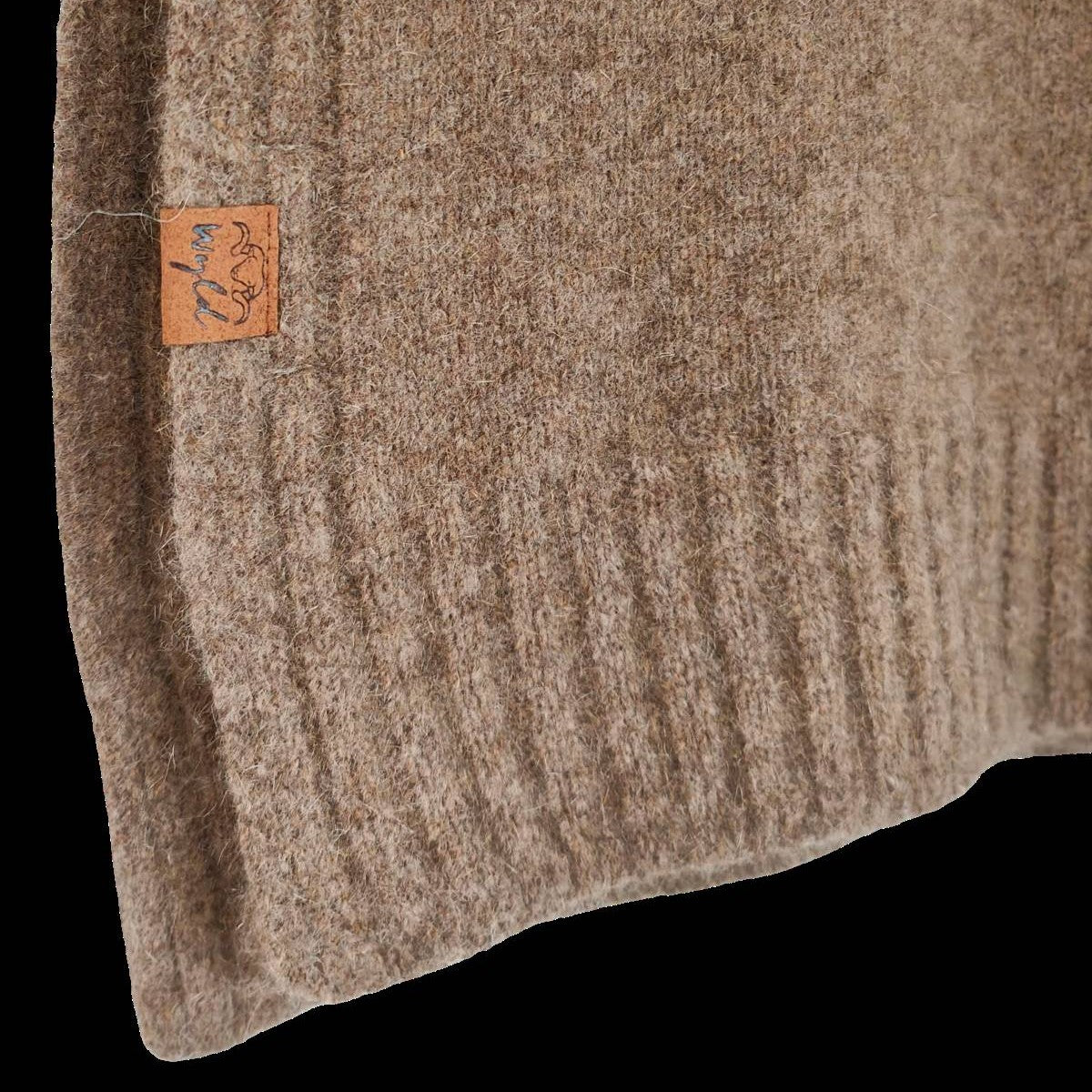 Wyld Baby Blanket in Natural Brown