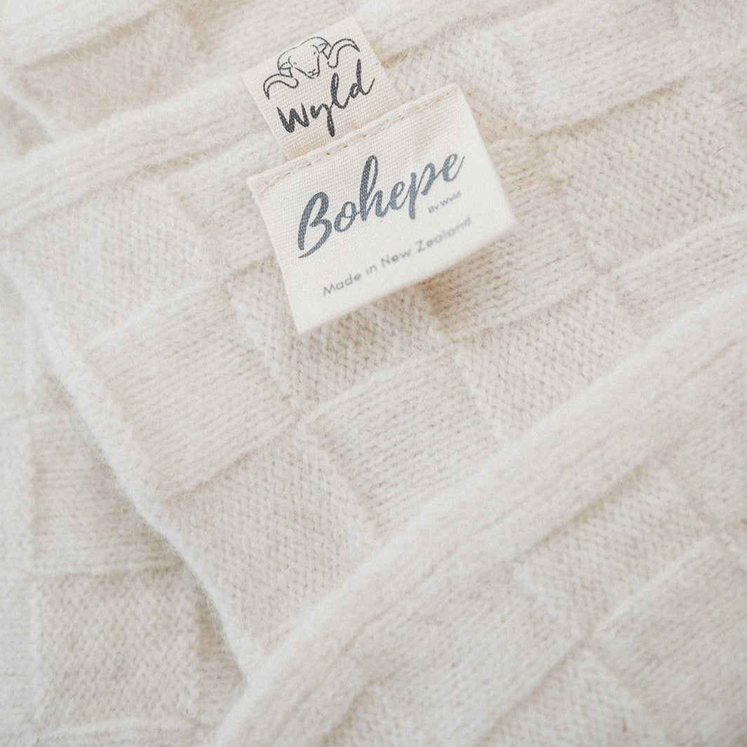 Bohepe Basketweave Blanket