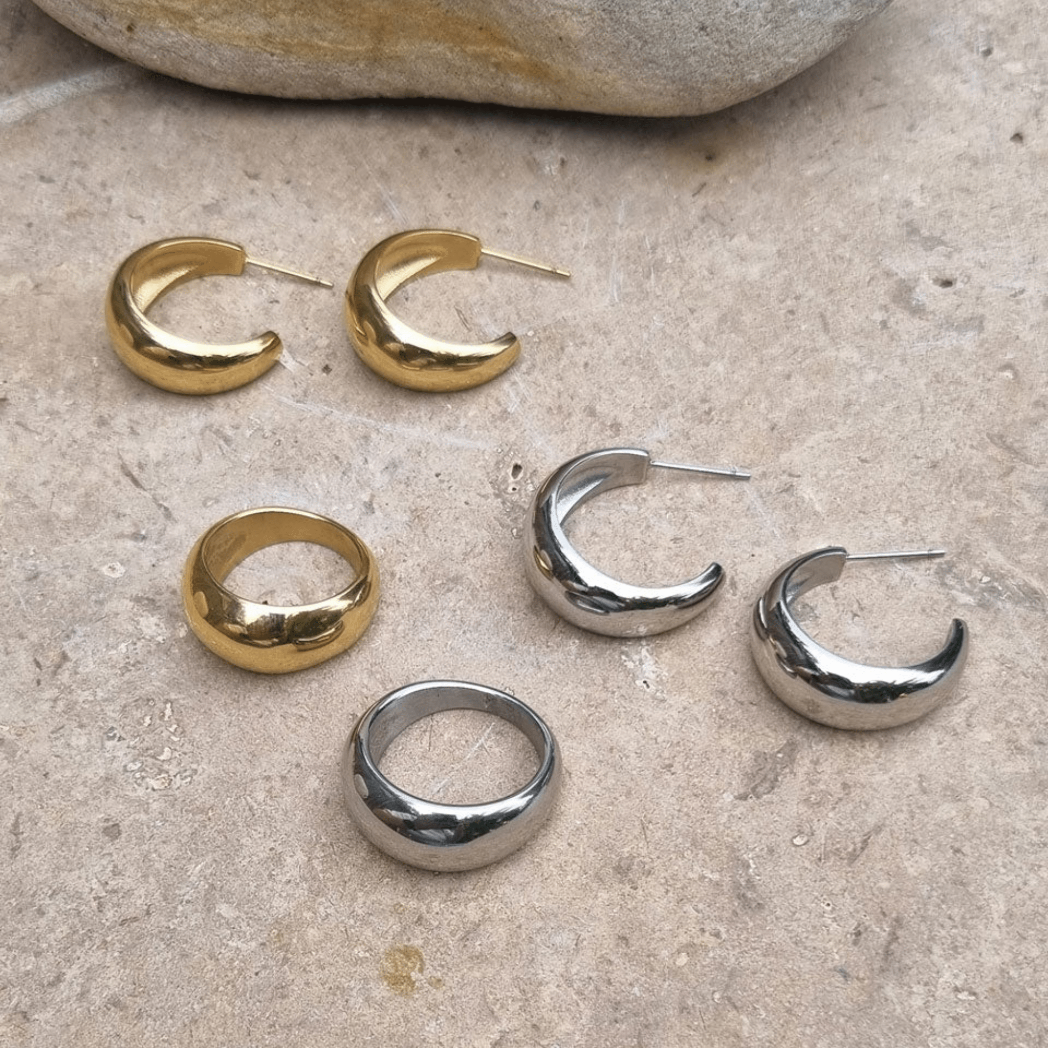 A&C Earrings Pure Steel Soft Style - Whatever We Like - 