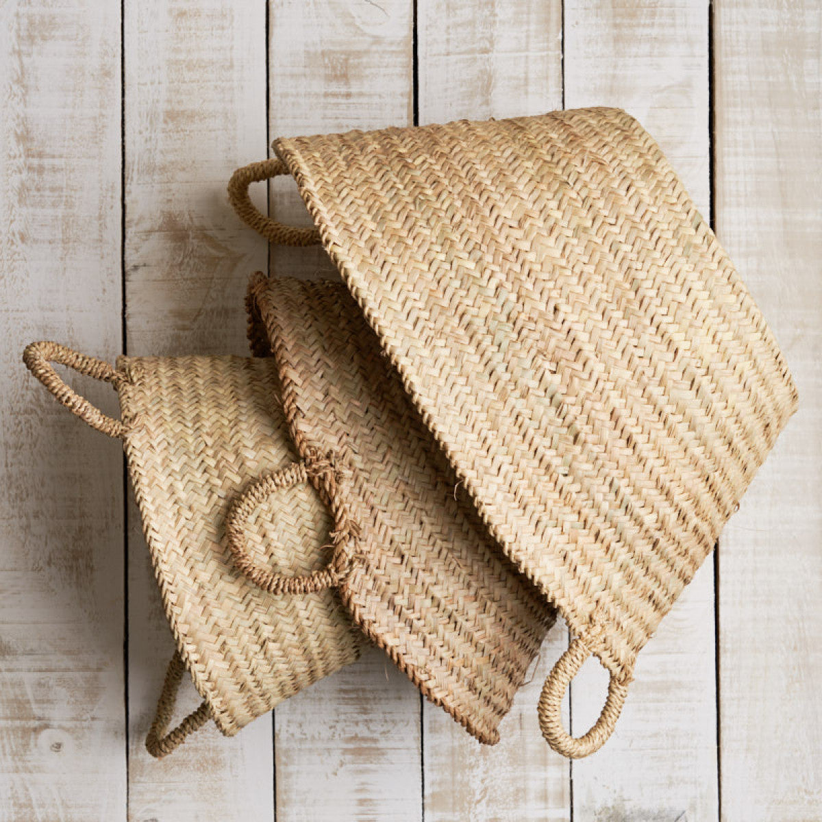 Souk Basket SML with Sisal Handles