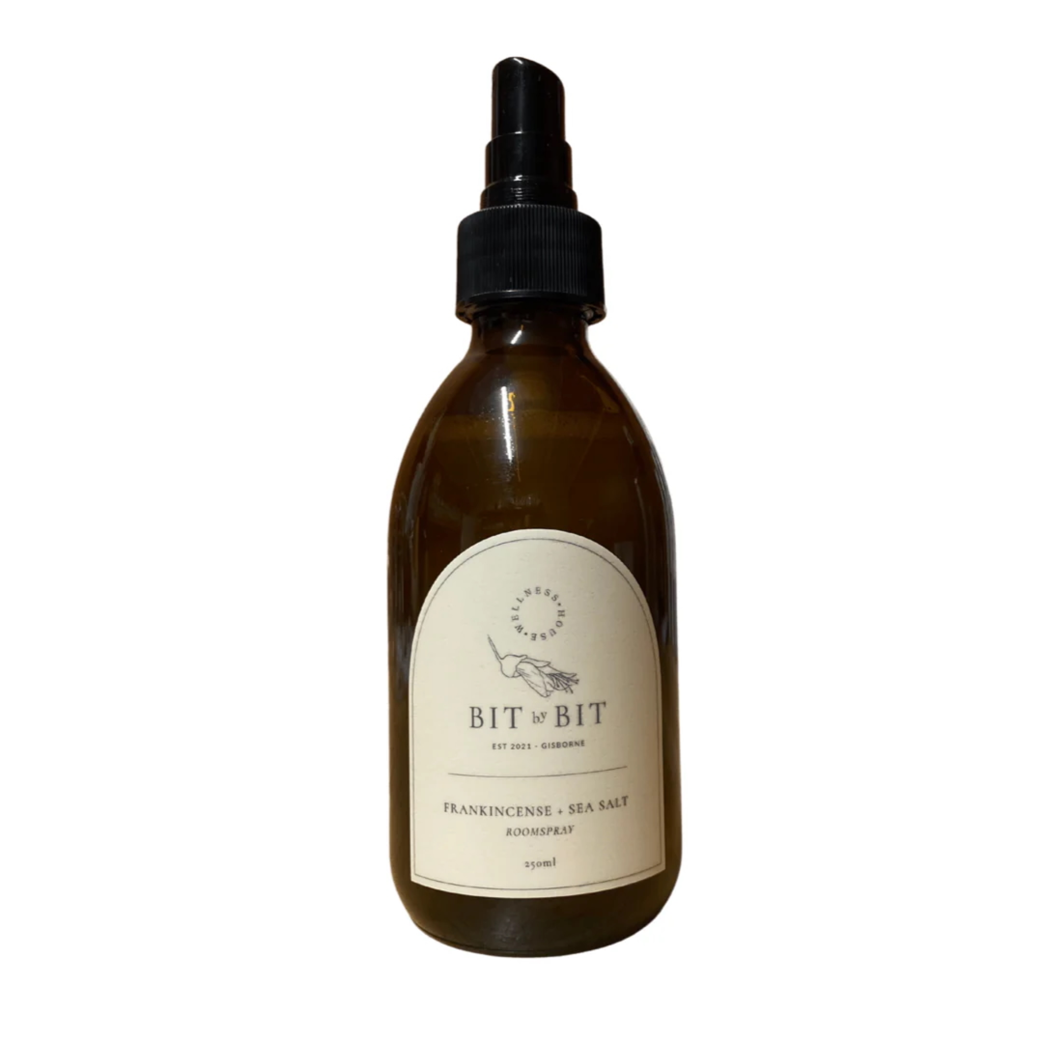 ROOMSPRAY | Frankincense + Sea Salt 250ml Glass Bottle