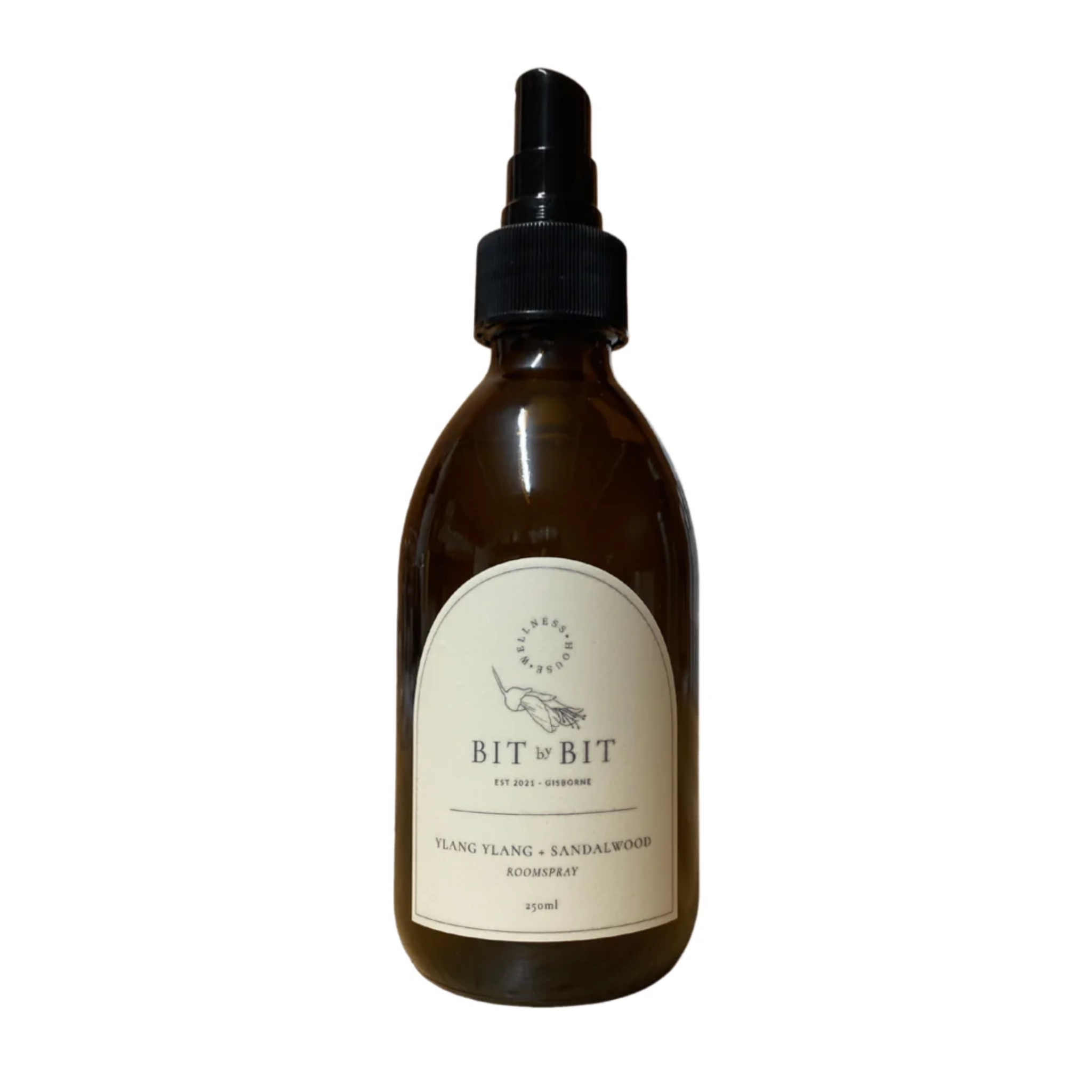 ROOMSPRAY | Ylang Ylang + Sandalwood 250ml Glass Bottle