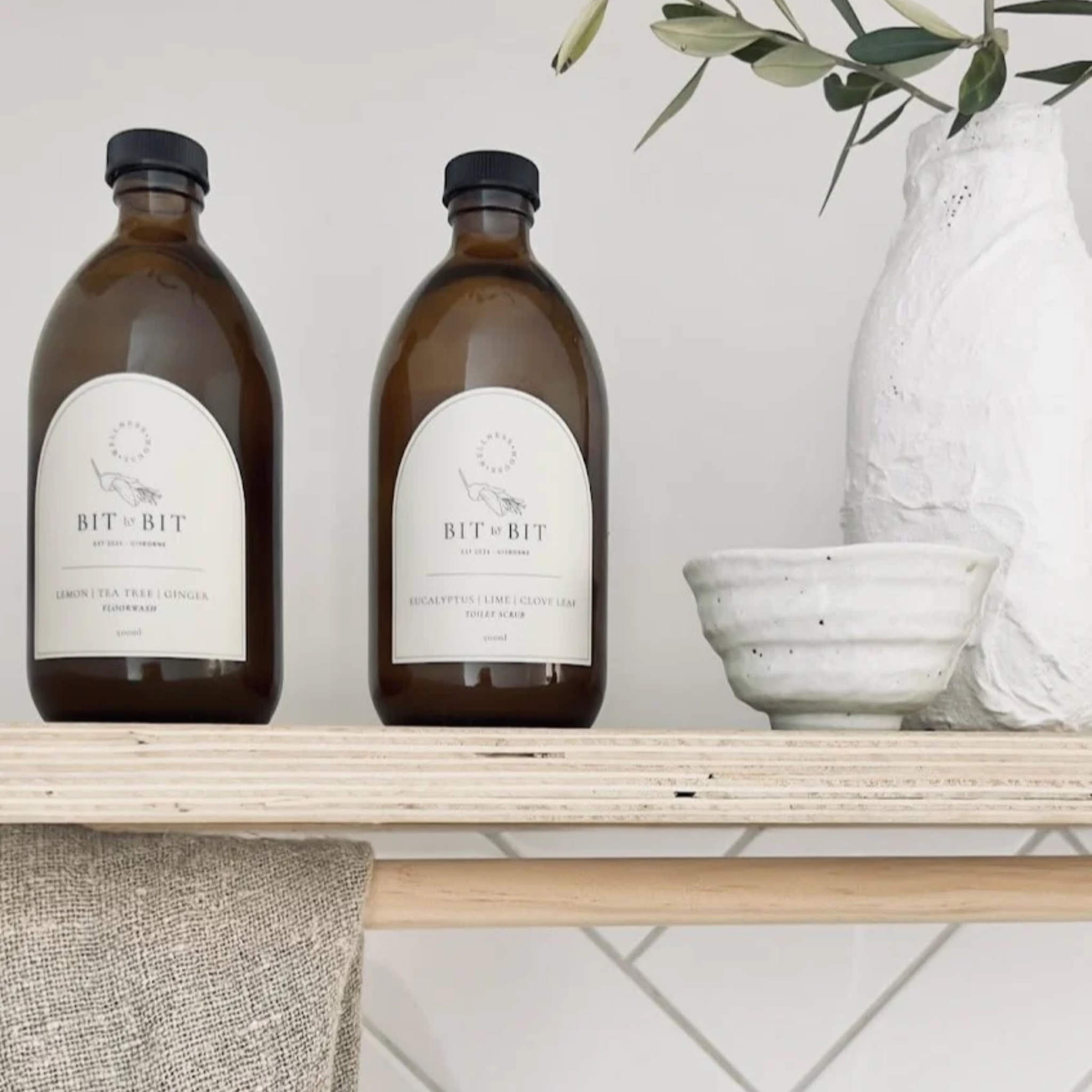 FLOORWASH | Lemon + Tea Tree + Ginger 1L Refill Pouch