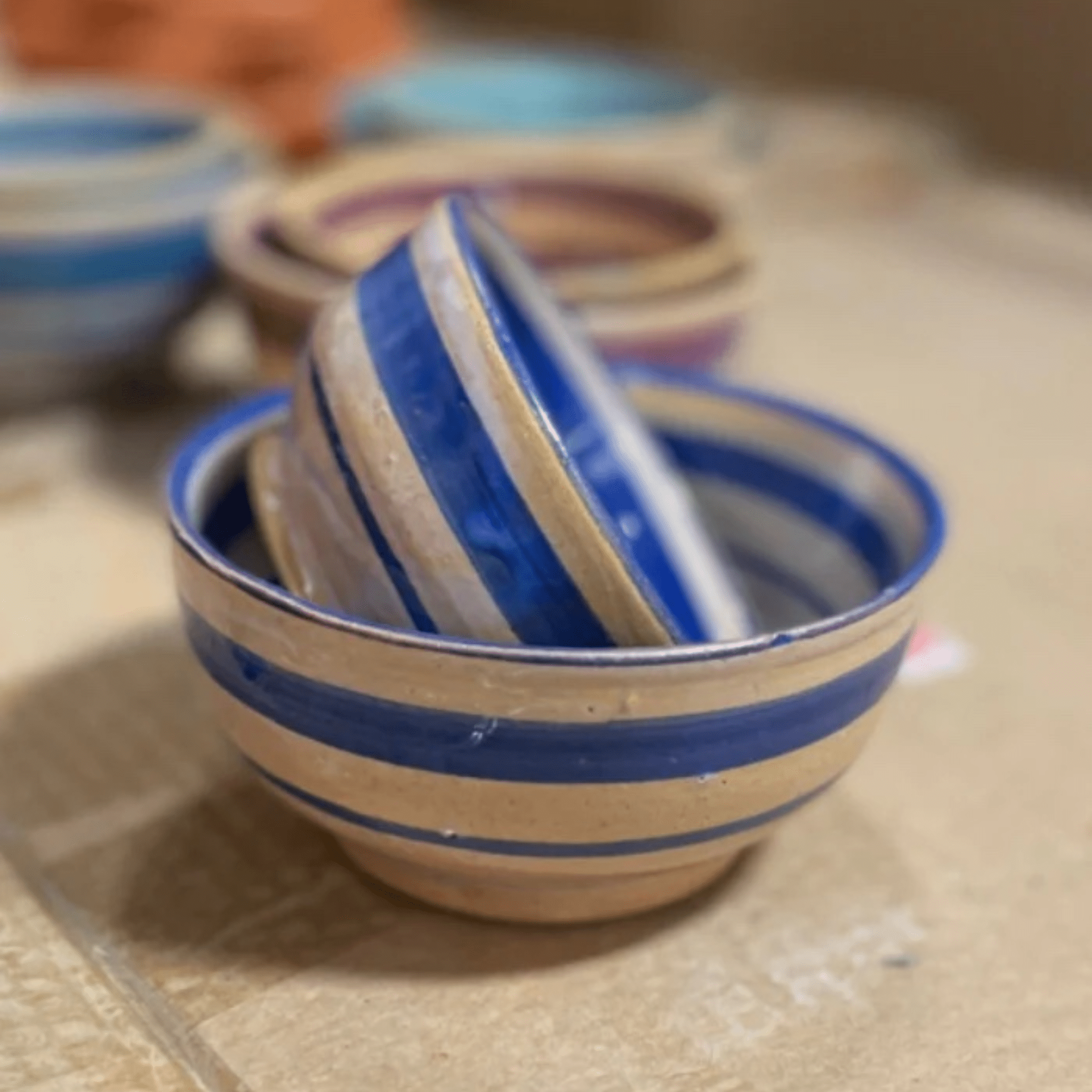 Bowl Harira 12cm Blue - Whatever We Like - 