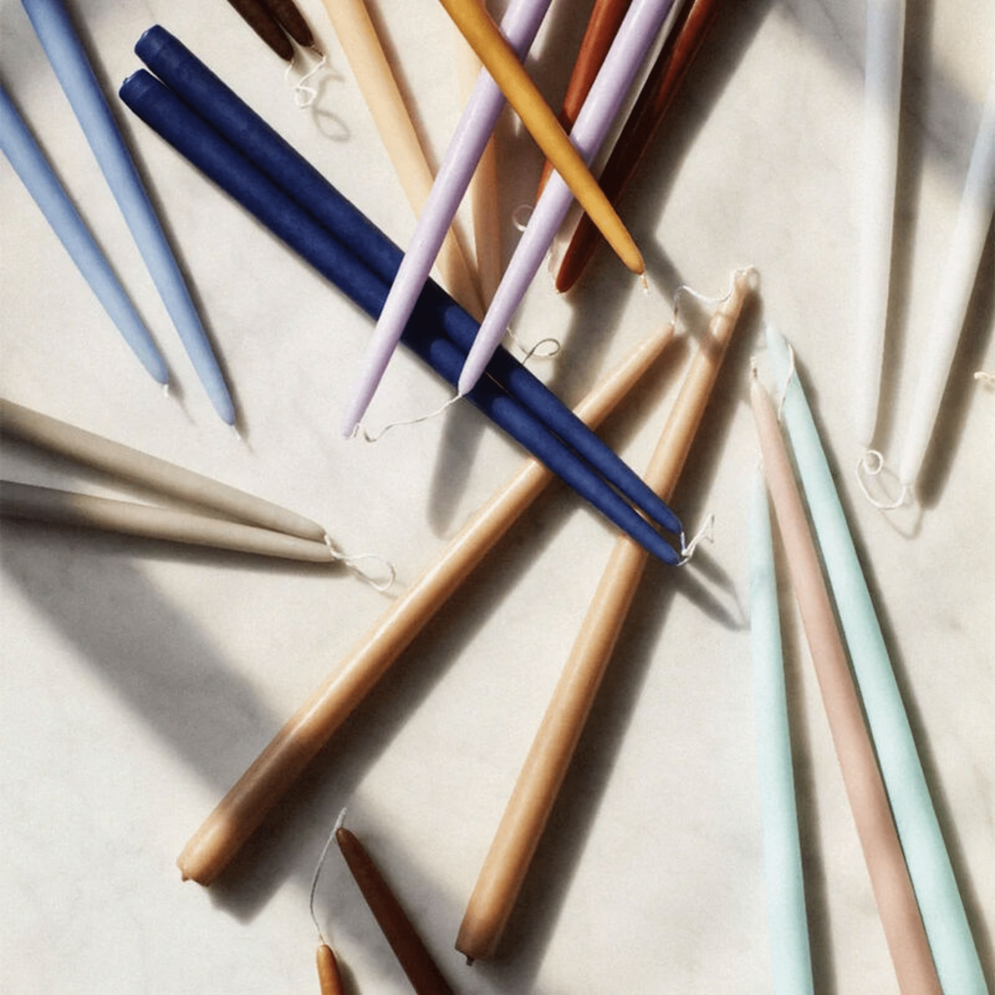 Candles Glossy Burgundy Box of 4 - Whatever We Like - 