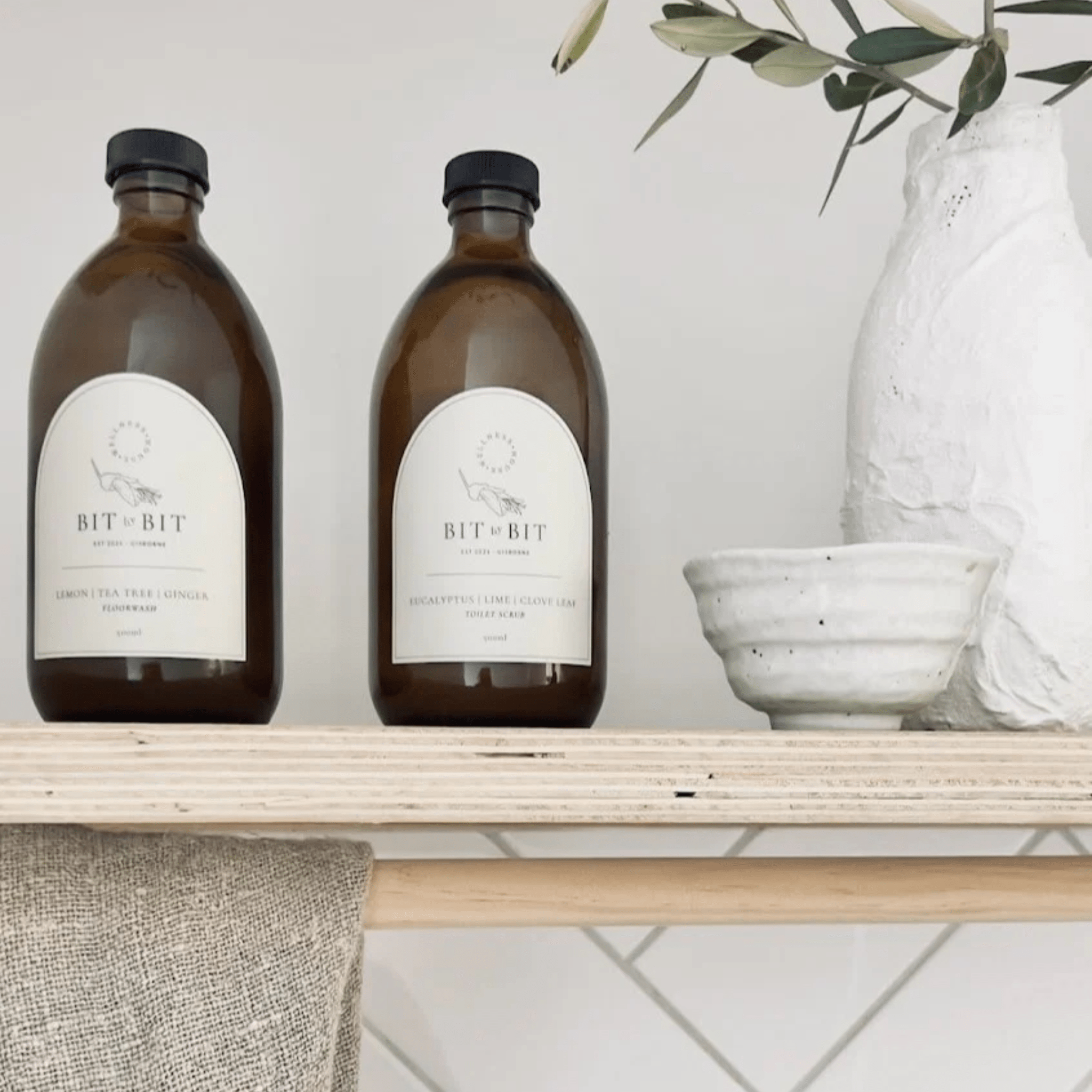 FLOORWASH | Lemon + Tea Tree + Ginger 1L Refill Pouch - Whatever We Like - 