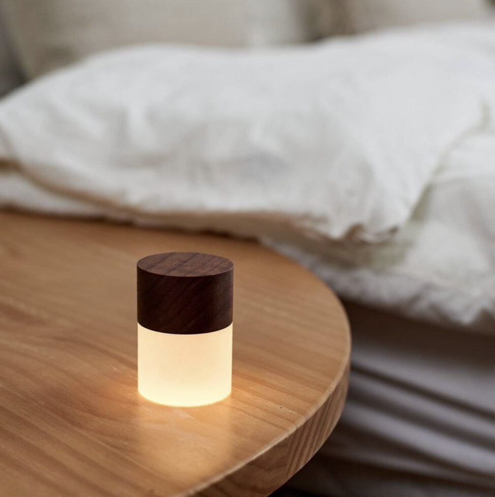 Lamp Lemelia Walnut