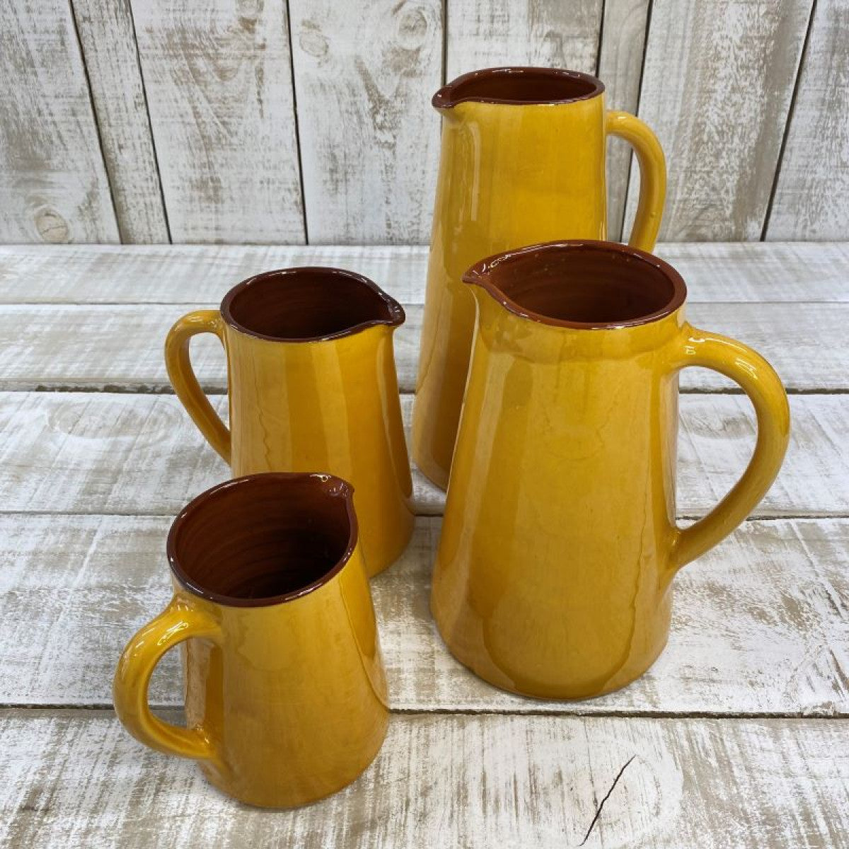 Spanish Terracotta 0.5L Jug in Gold