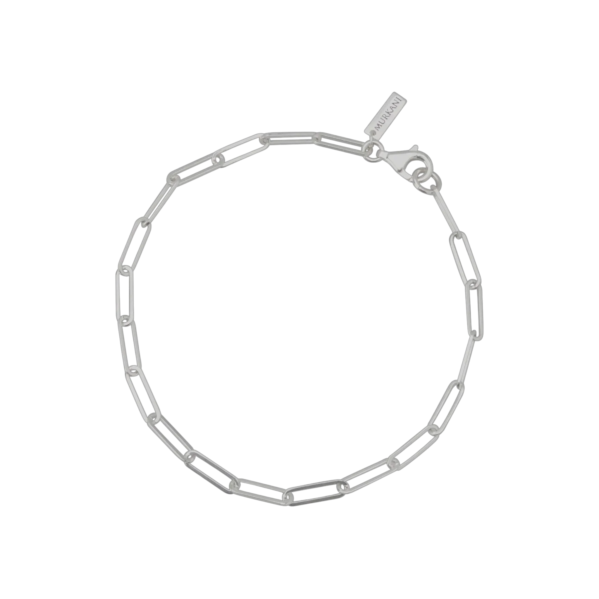 Anchor Bracelet Sterling Silver (22cm)