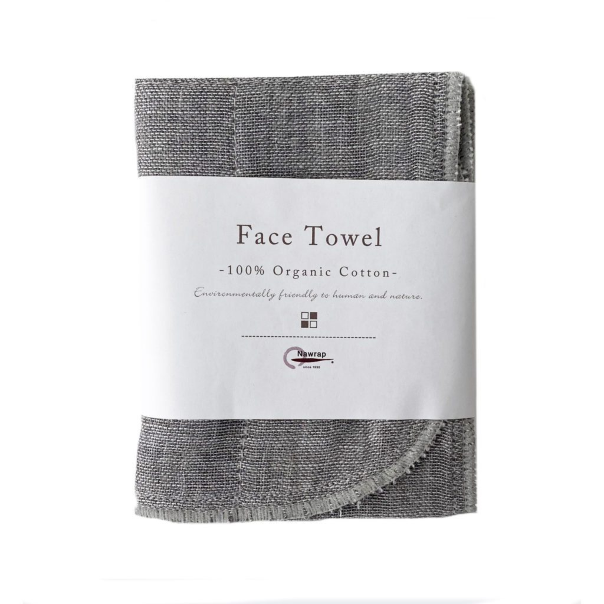Face Towel Nawrap Organic Binchotan
