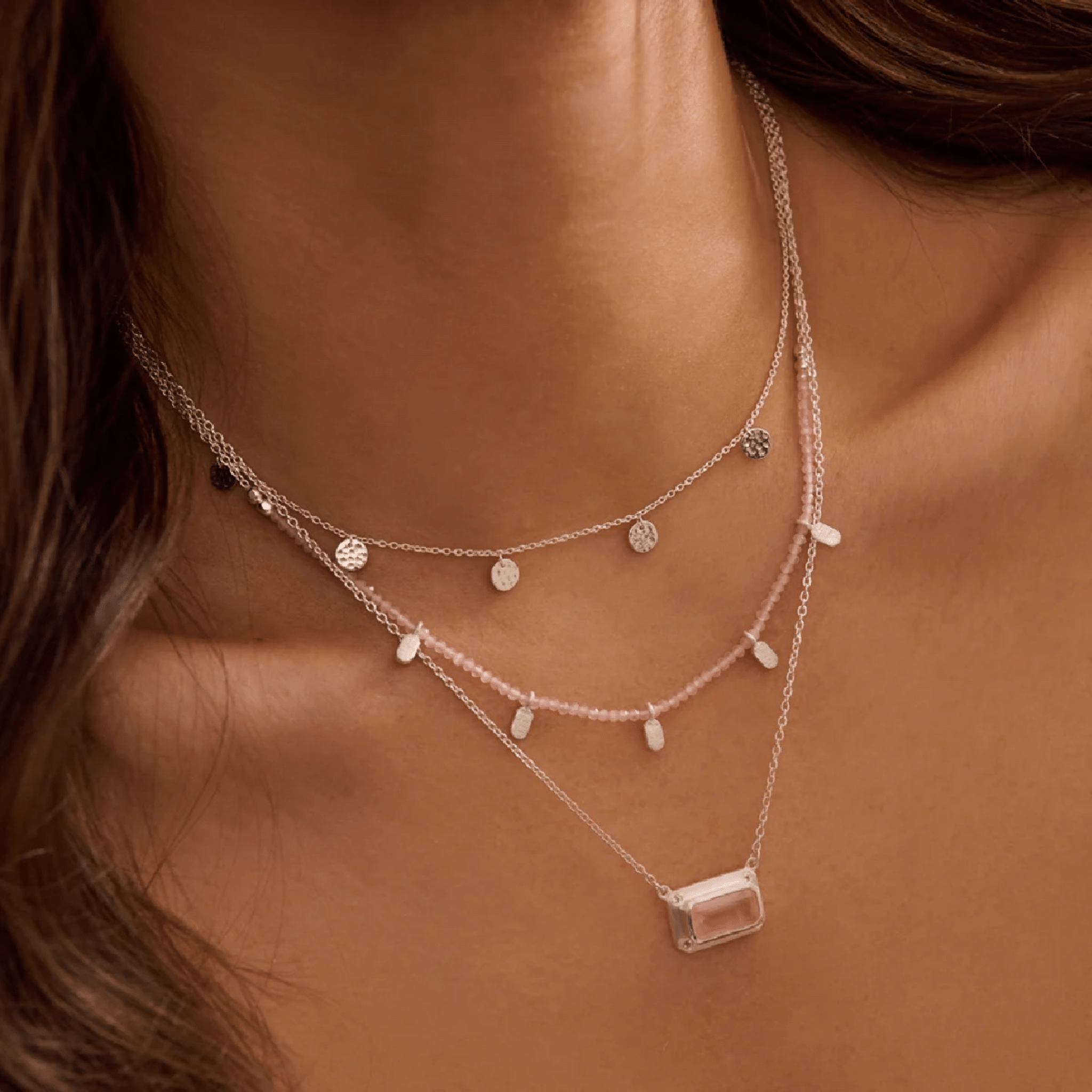 Necklace Grace Choker Sterling Silver - Whatever We Like - 