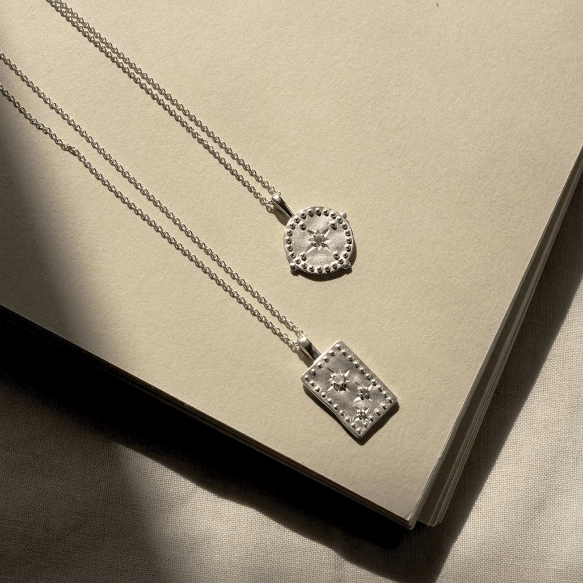 Necklace "Into the Light" Pendant Sterling Silver - Whatever We Like - 